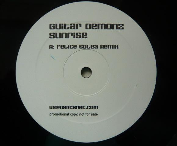 Guitar Demonz : Sunrise (12", Promo)