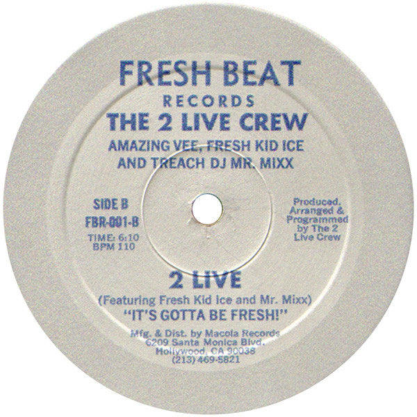 The 2 Live Crew : The Revelation / 2 Live (12")