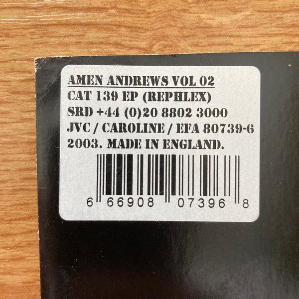 Amen Andrews : Vol 02 (12", EP, Ltd)