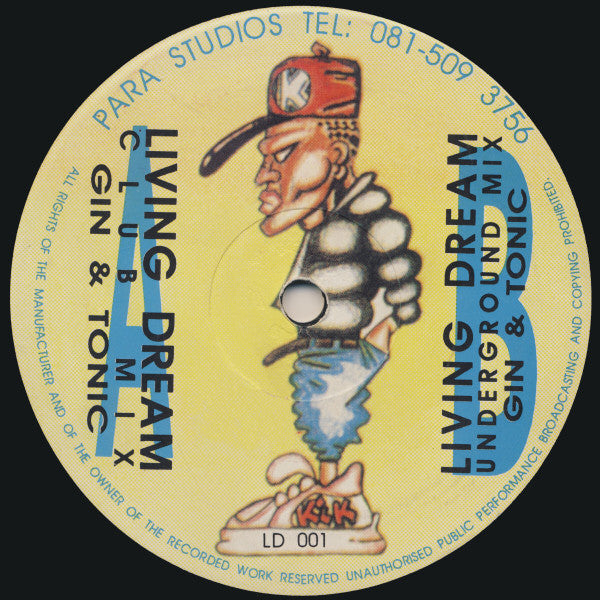 Gin & Tonic : Living Dream (12", Promo)