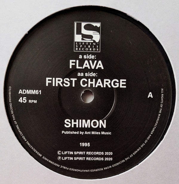 Shimon : Flava / First Charge (12")