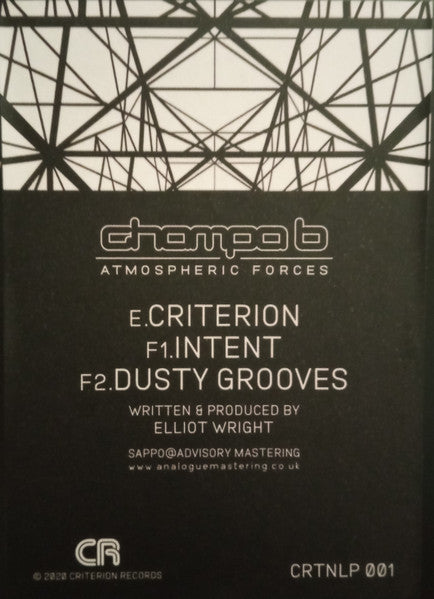 Champa B : Atmospheric Forces (12", Red + 12", Yel + 12", Pin + 12", Ora)