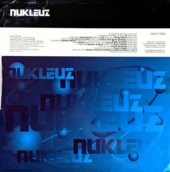 Andy Farley & BK : Devastating (12")