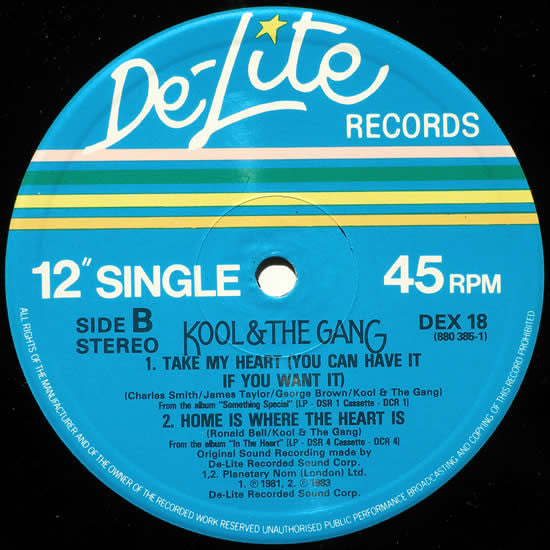 Kool And The Gang* : Fresh (12", Single)