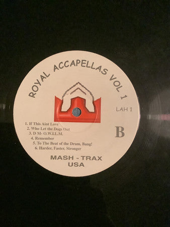 Various : Royal Accapellas Vol 1 (LP, Comp, Unofficial)
