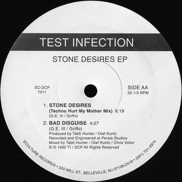 Test Infection : Stone Desires EP (12", EP)
