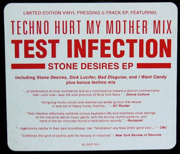 Test Infection : Stone Desires EP (12", EP)