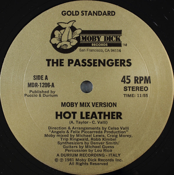 The Passengers* : Hot Leather (12")