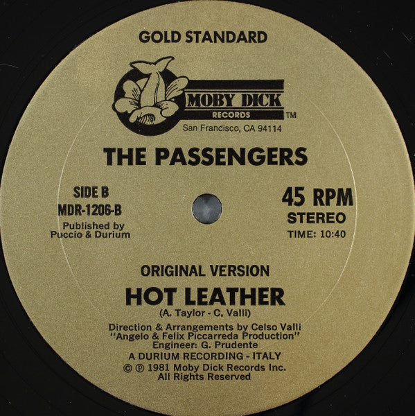 The Passengers* : Hot Leather (12")