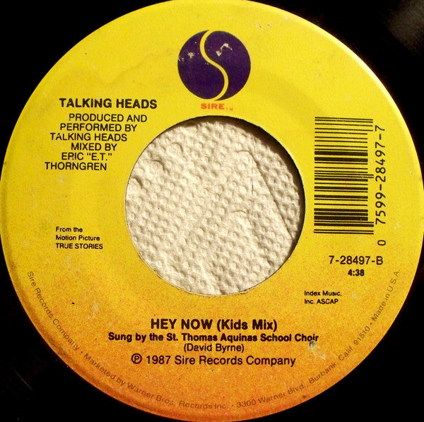 Talking Heads : Love For Sale (7")