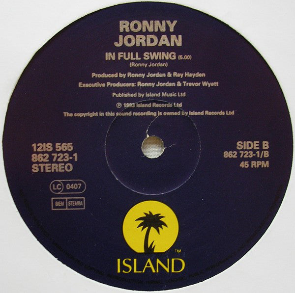 Ronny Jordan : Under Your Spell (12")