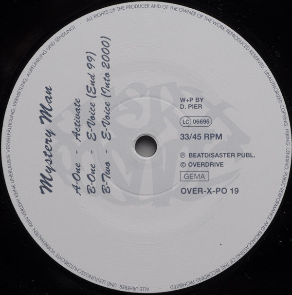 Mystery Man (2) : Activate (12")