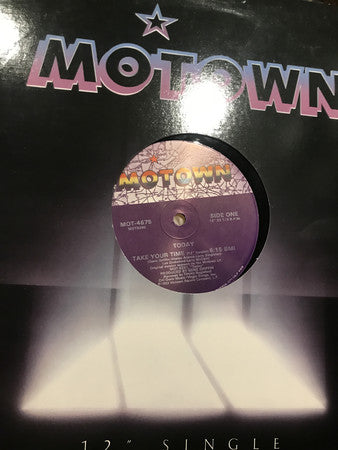 Today : Take Your Time (12")