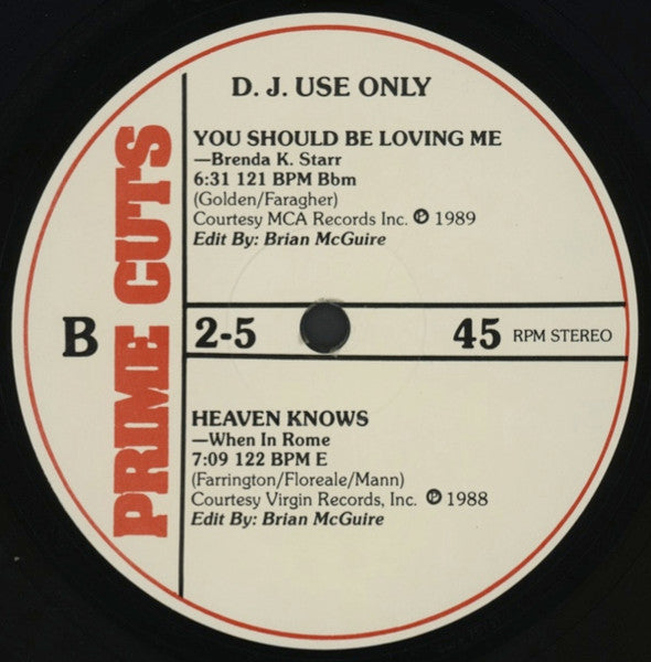 Various : Prime Cuts - Volume 2, Issue Five (2x12", Comp, Promo)