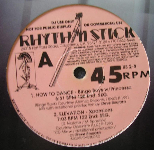 Various : Rhythm Stick 2-8 (2x12", Comp, Promo)