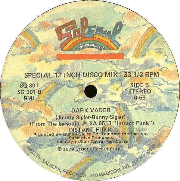Instant Funk : Crying / Dark Vader (12")