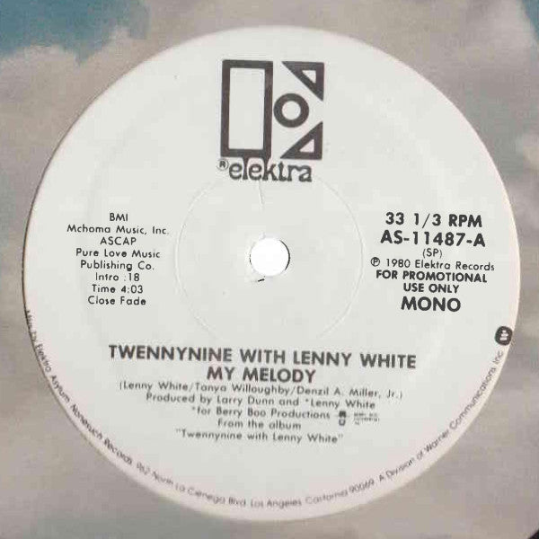 Twennynine With Lenny White : My Melody (12", Mono, Promo)