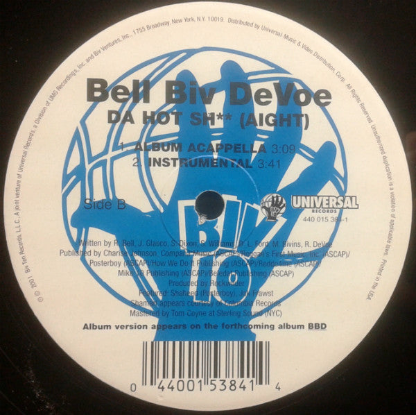 Bell Biv Devoe : Da Hot Sh** (Aight) (12")