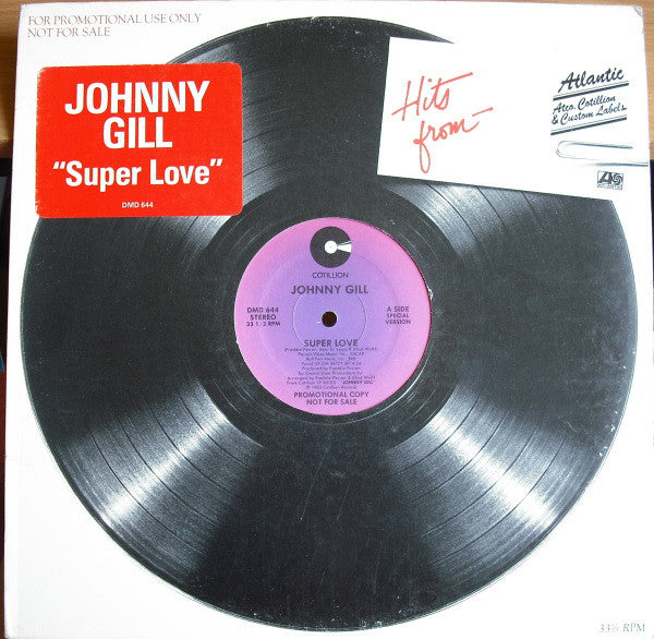 Johnny Gill : Super Love (12", Promo)