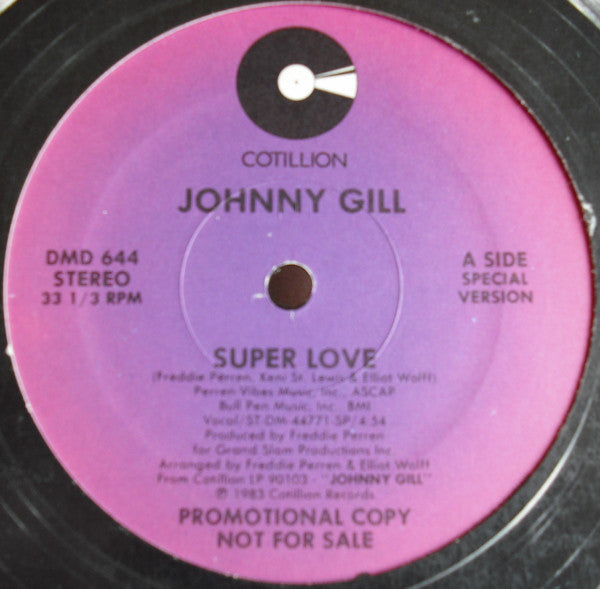Johnny Gill : Super Love (12", Promo)