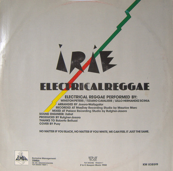Irie (11) : Electrical Reggae (12")