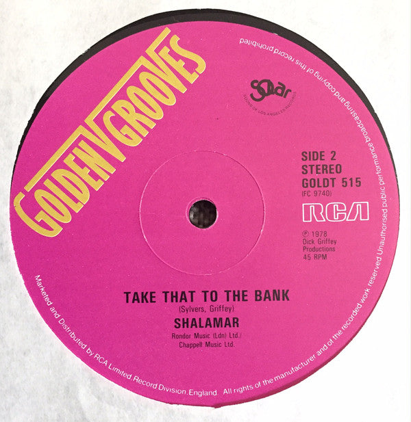 Shalamar : Uptown Festival (12", Single)