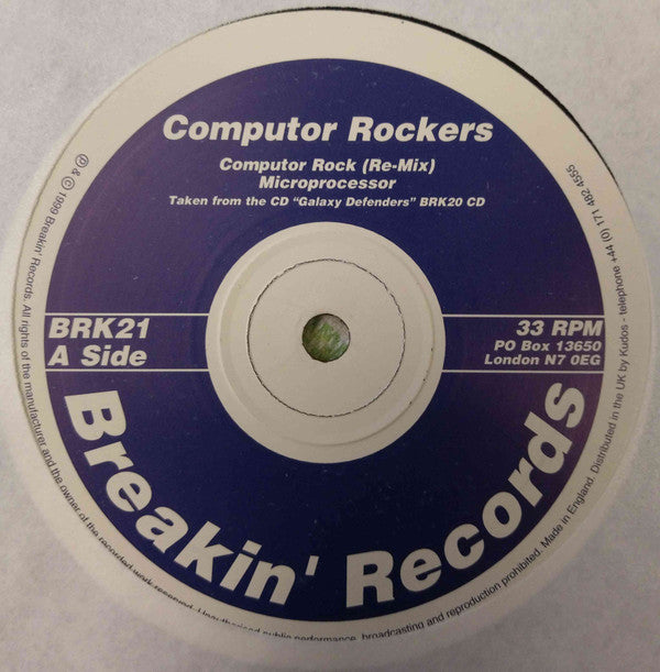Computor Rockers : Computor Rock (Re-Mix) (12")