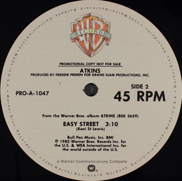 Atkins : We Gon' Make You Feel Good / Easy Street (12", Promo)