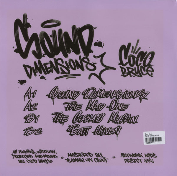Coco Bryce : Sound Dimensions (12", EP, Pur)