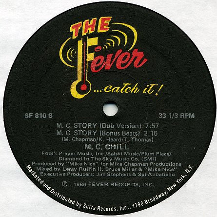 M.C. Chill : M.C. Story (12")