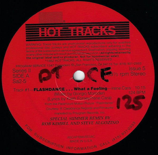 Various : Hot Tracks - Series 2, Issue 5 (2x12", Promo)