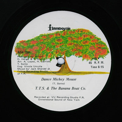 T.T.S. & The Banana Boat Co. : Uah Katalimbe (Let's Go Bananas) / Dance Mickey Mouse (12")