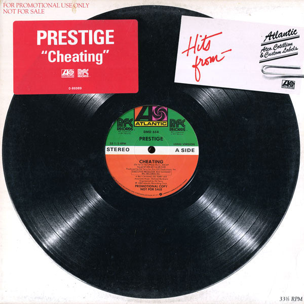 Prestige (3) : Cheating (12", Promo)