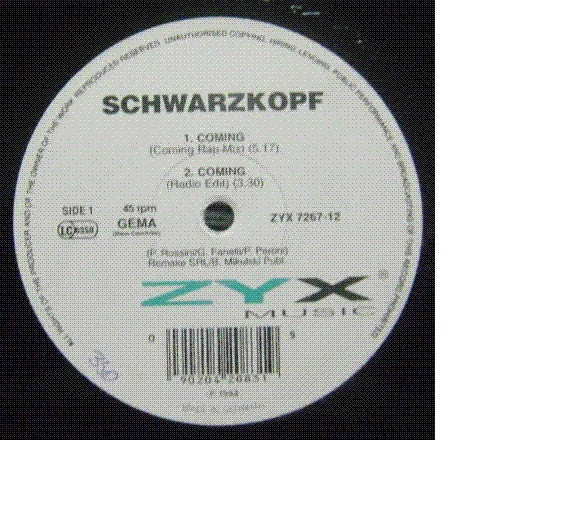 Schwarzkopf : Coming (12")
