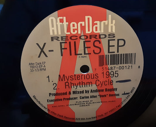 Andrew Bagley : X -Files Ep (12")