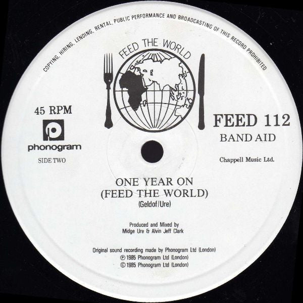 Band Aid : Do They Know It's Christmas? (12", RE)