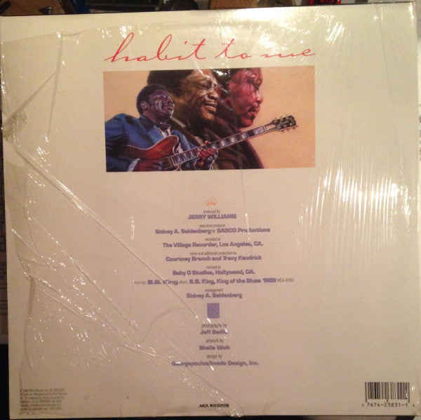 B.B. King : (You've Become A) Habit To Me (12")