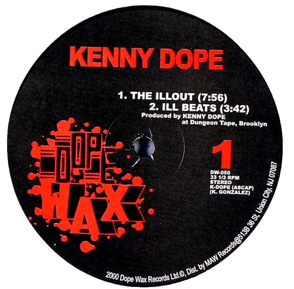 Kenny Dope* : The Illout (12")