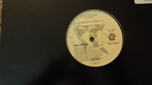 Ann Nesby : I'm Still Wearing Your Name / Can I Get A Witness (12", Promo)