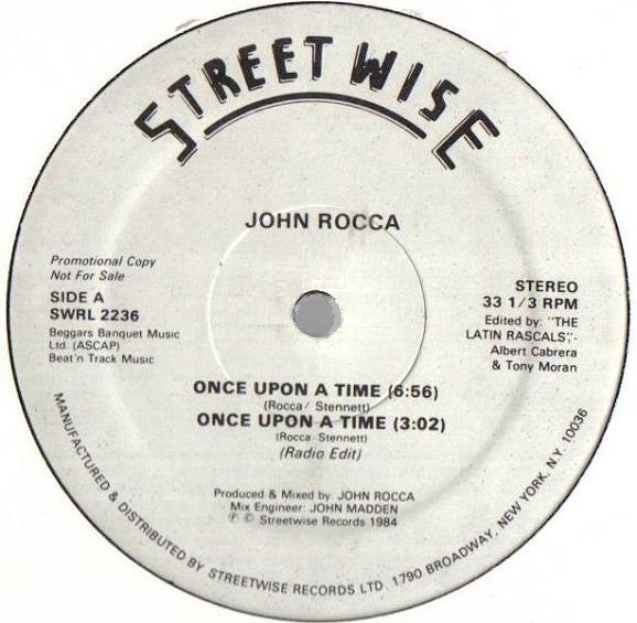 John Rocca : Once Upon A Time (12", Promo)