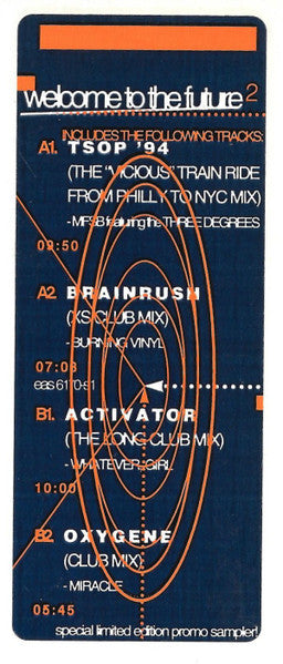 Various : Welcome To The Future² Sampler (12", Ltd, Promo, Smplr)