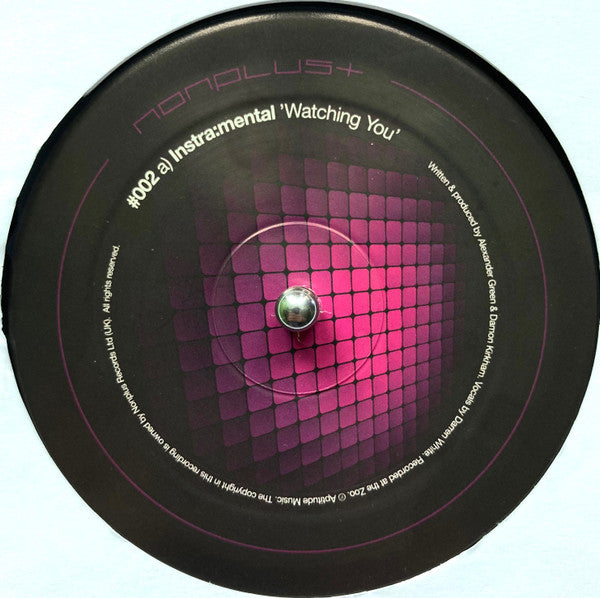 Instra:mental : Watching You / Tramma (12")
