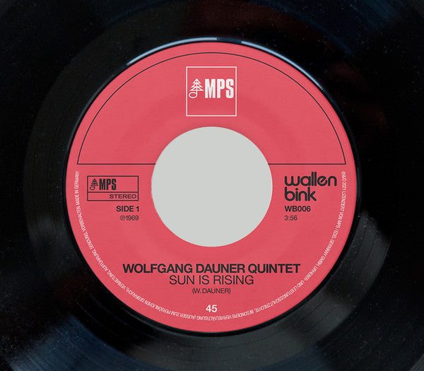 Wolfgang Dauner Quintet : Sun Is Rising / A Day In The Life (7", Single, Ltd, RE, RM)