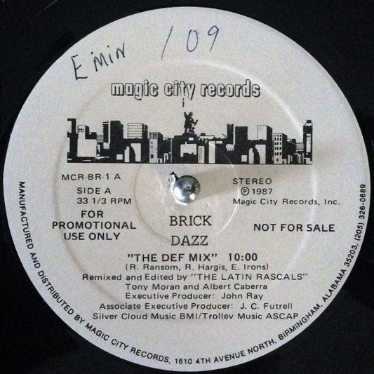 Brick : Dazz (12", Promo)