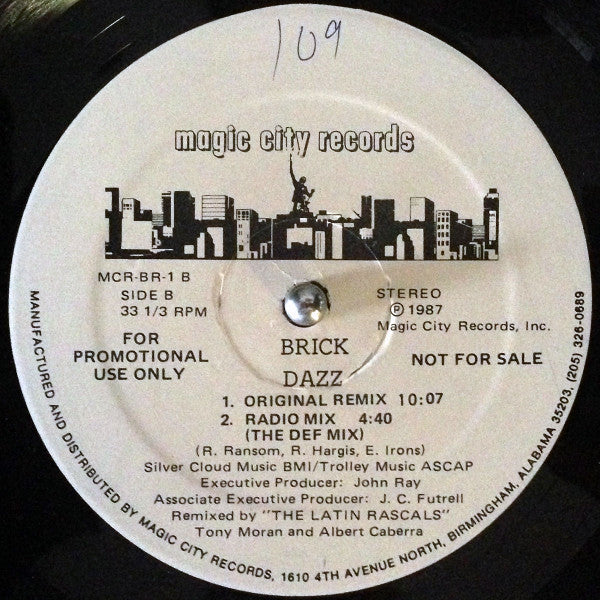 Brick : Dazz (12", Promo)