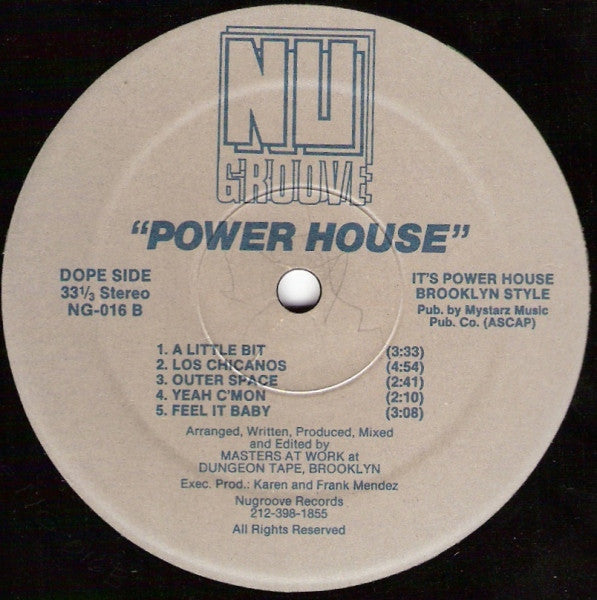 Masters At Work : Power House (12")
