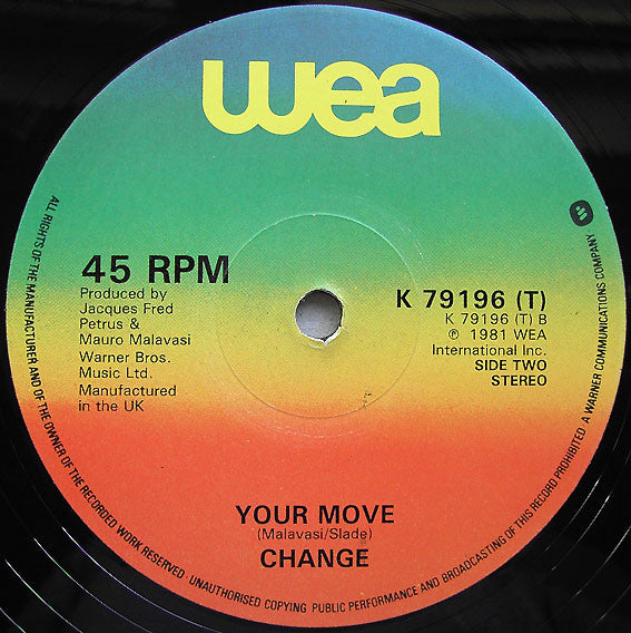 Change : Paradise (12")