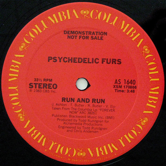 Scandal (4) / The Psychedelic Furs : Love's Got A Line On You / Run And Run (12", Promo)