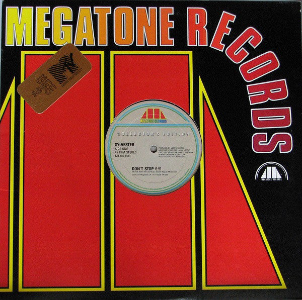 Sylvester : Don't Stop / Hard Up (12")