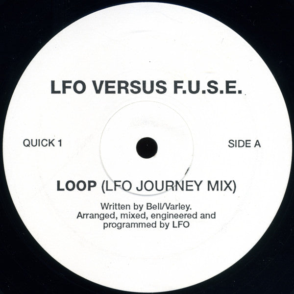 LFO Versus F.U.S.E. : Loop (12")